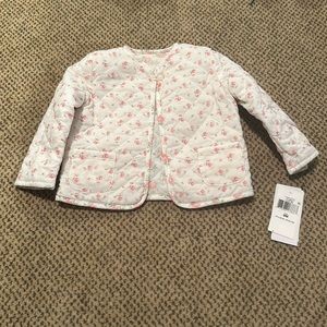 Ralph Lauren reversible floral coat